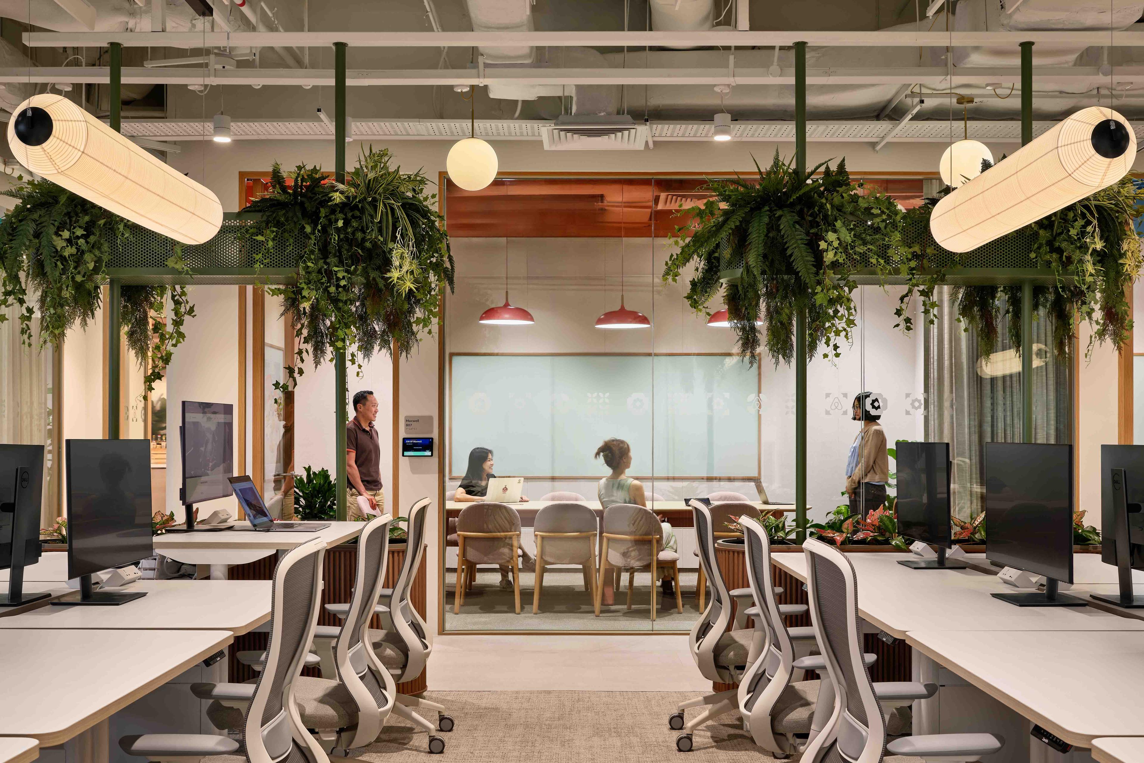 Airbnb Singapore workplace design 2