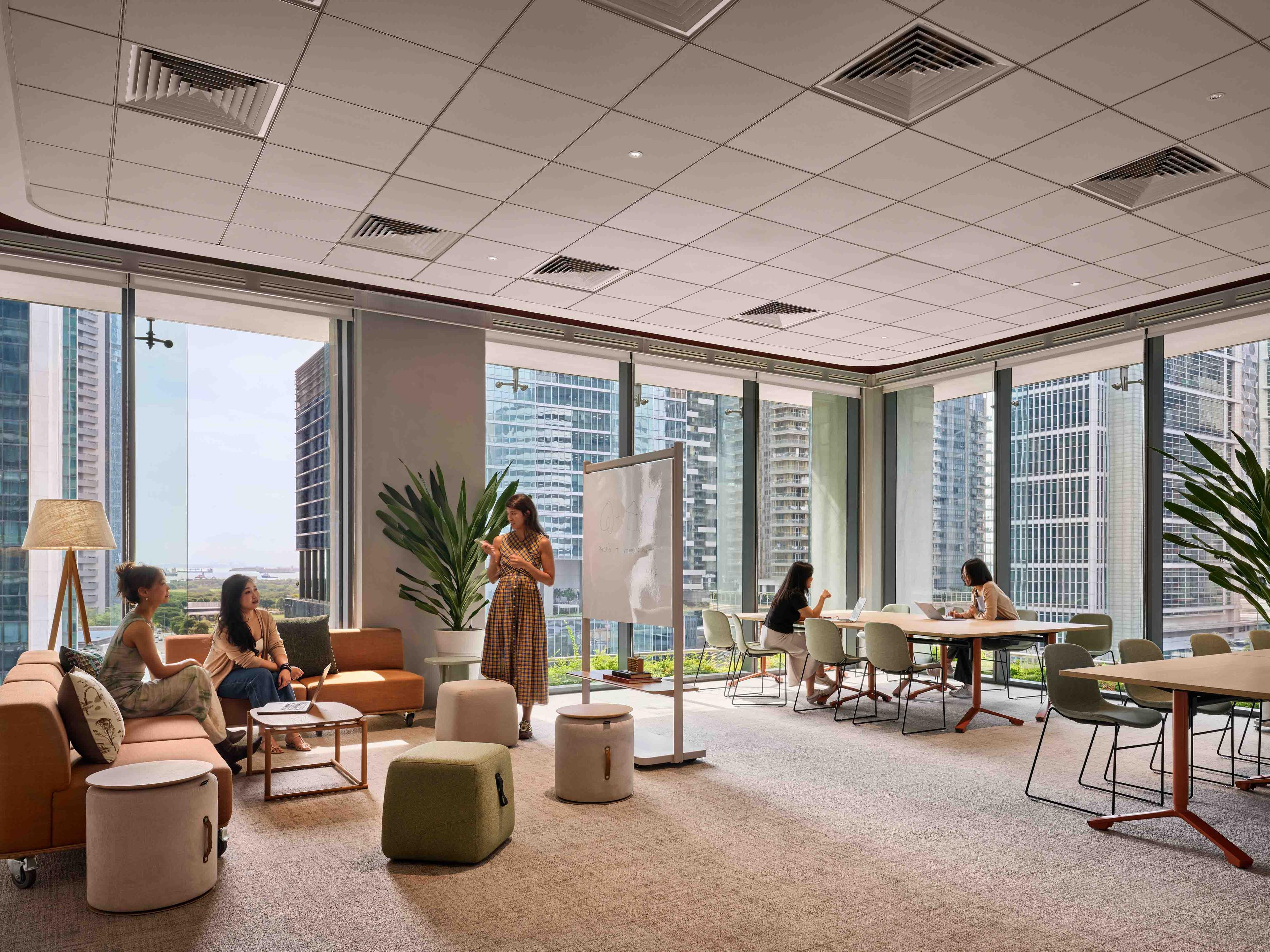Airbnb Singapore workplace design 4