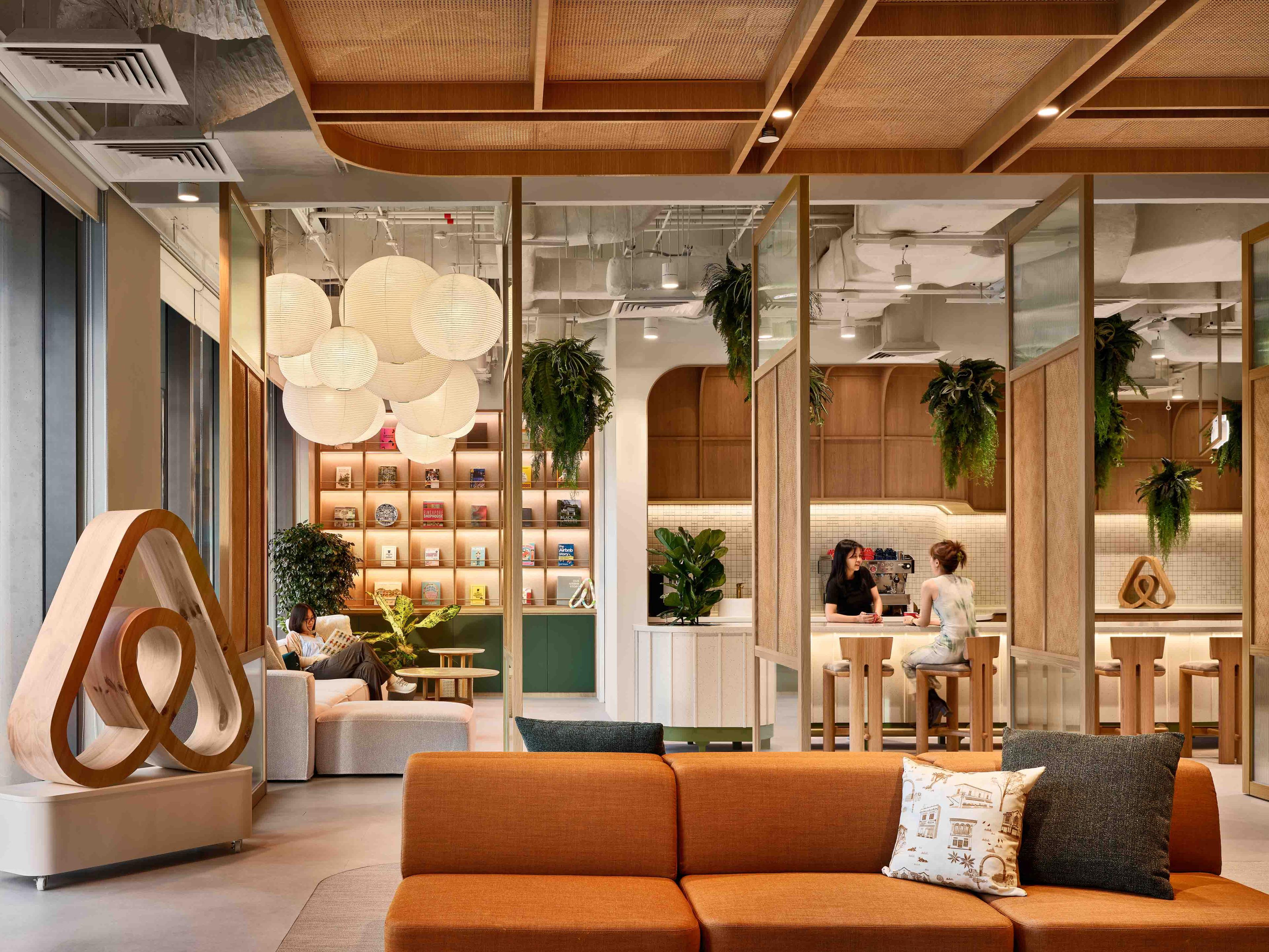 Airbnb Singapore workplace design 5