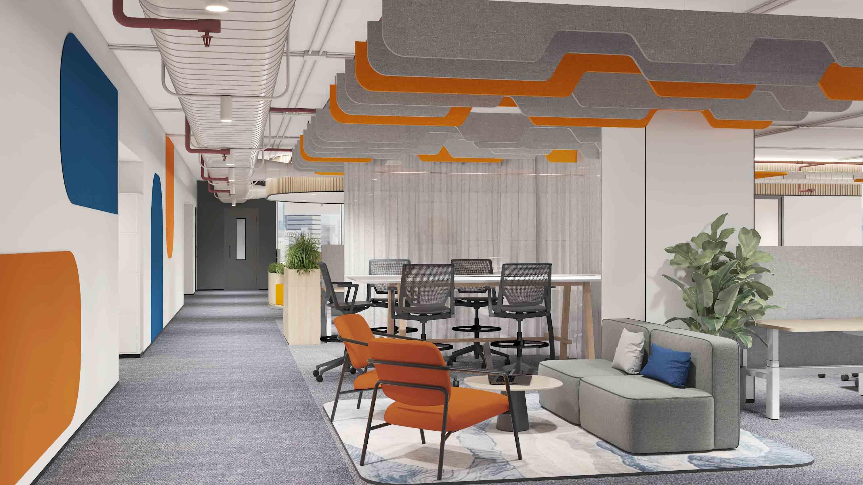 SBM Offshore Bangalore workplace design 2