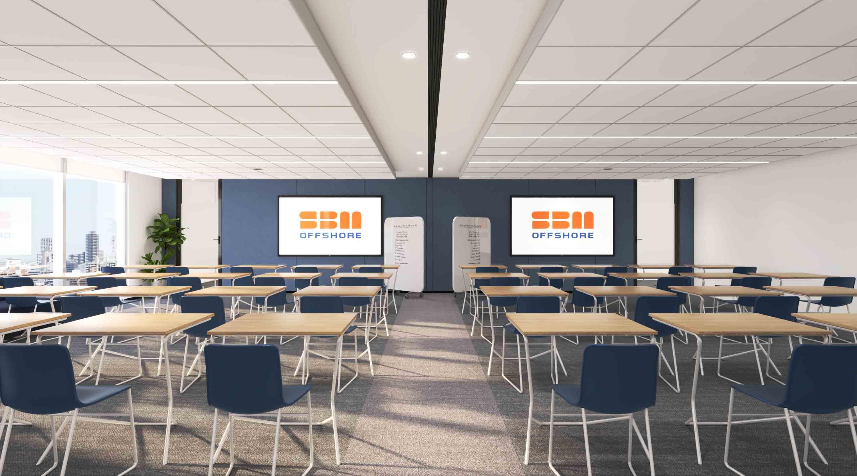 SBM Offshore Bangalore workplace design 5
